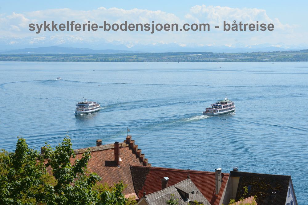 Båtreise på Bodensjøen - Meersburg