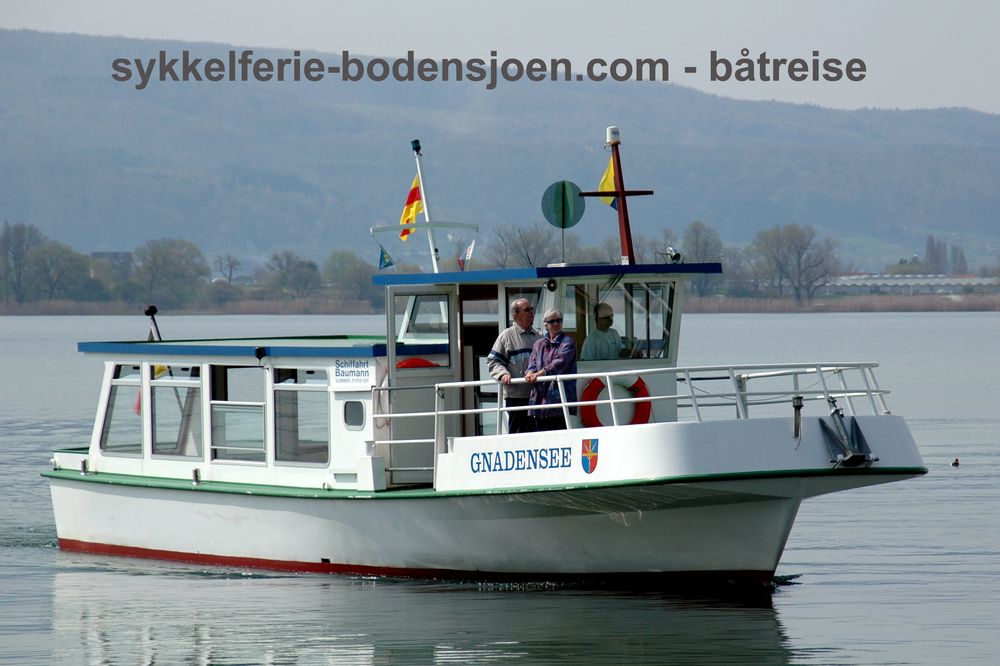 Båtreise på Bodensjøen - MS Gnadensee