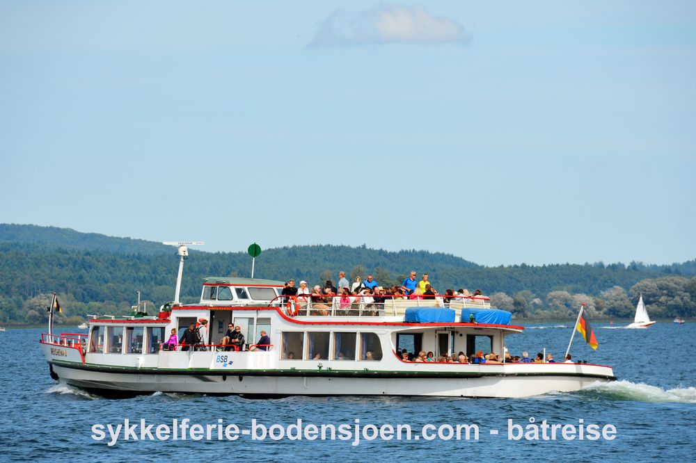 Båtreise på Bodensjøen - MS Reichenau
