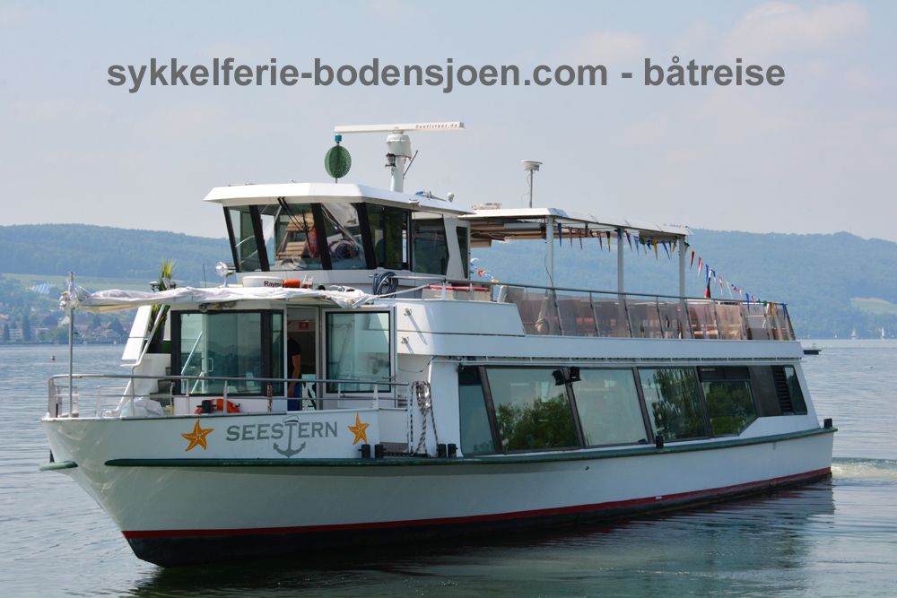 Båtreise på Bodensjøen - MS Seestern