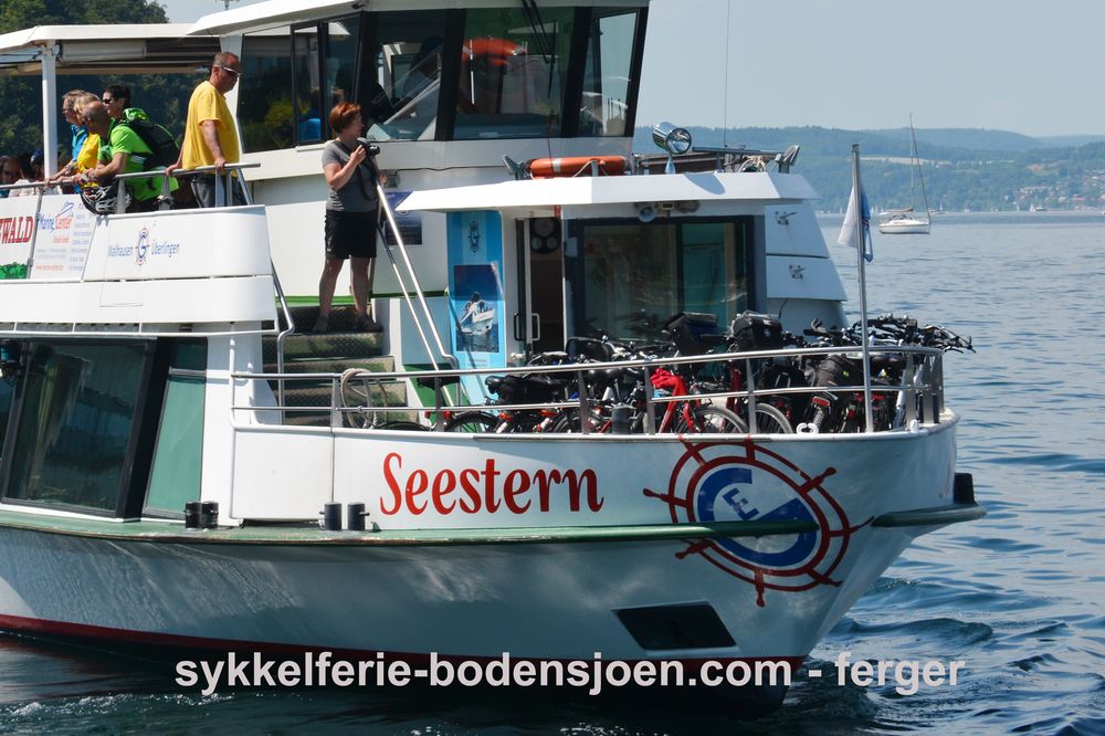 Ferger på Bodensjøen - MS Seestern