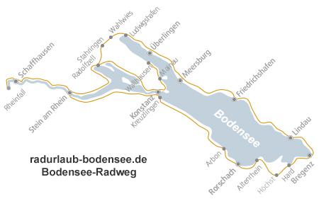 Sykkelferie ved Bodensjøen - Sykkelveien rundt Bodensjøen