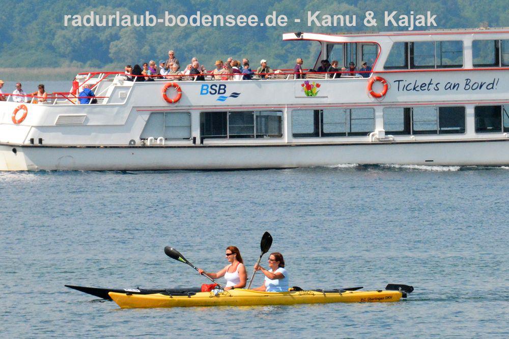 Sykkelferie på Bodensjøen - Kano & kajakk på Bodensjøen