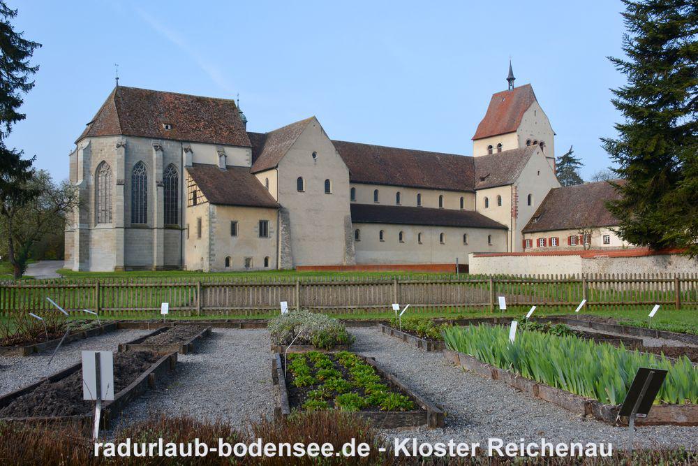 Sykkelferie på Bodensjøen - Klosteret Reichenau
