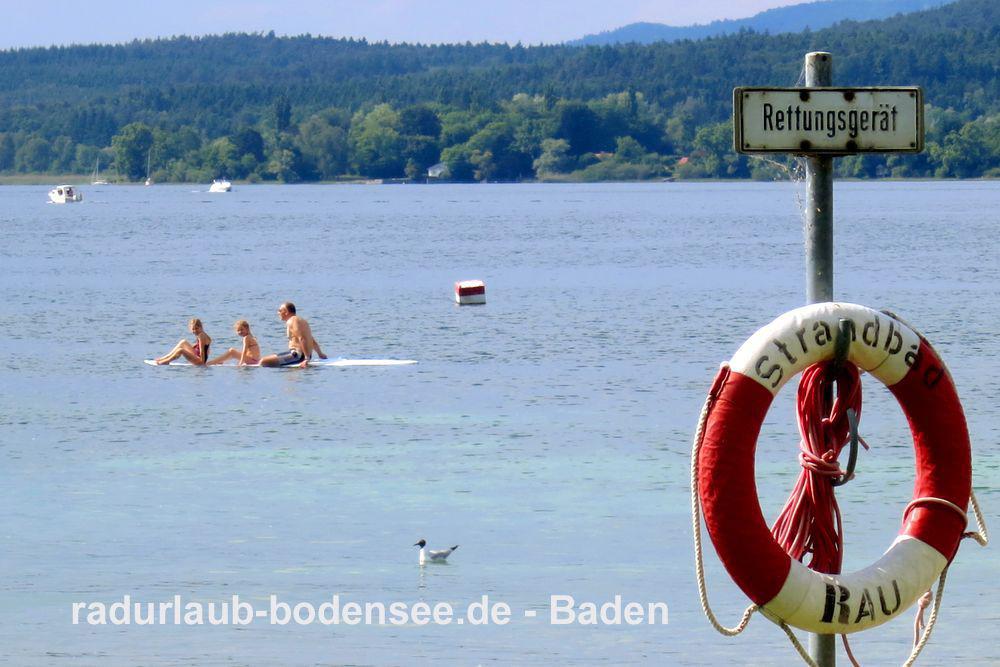 Sykkelferie på Bodensjoen - Bade i Bodensjøen